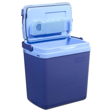 Prenosni hladilnik z zaslonom 48W/230/12V 25 l moder