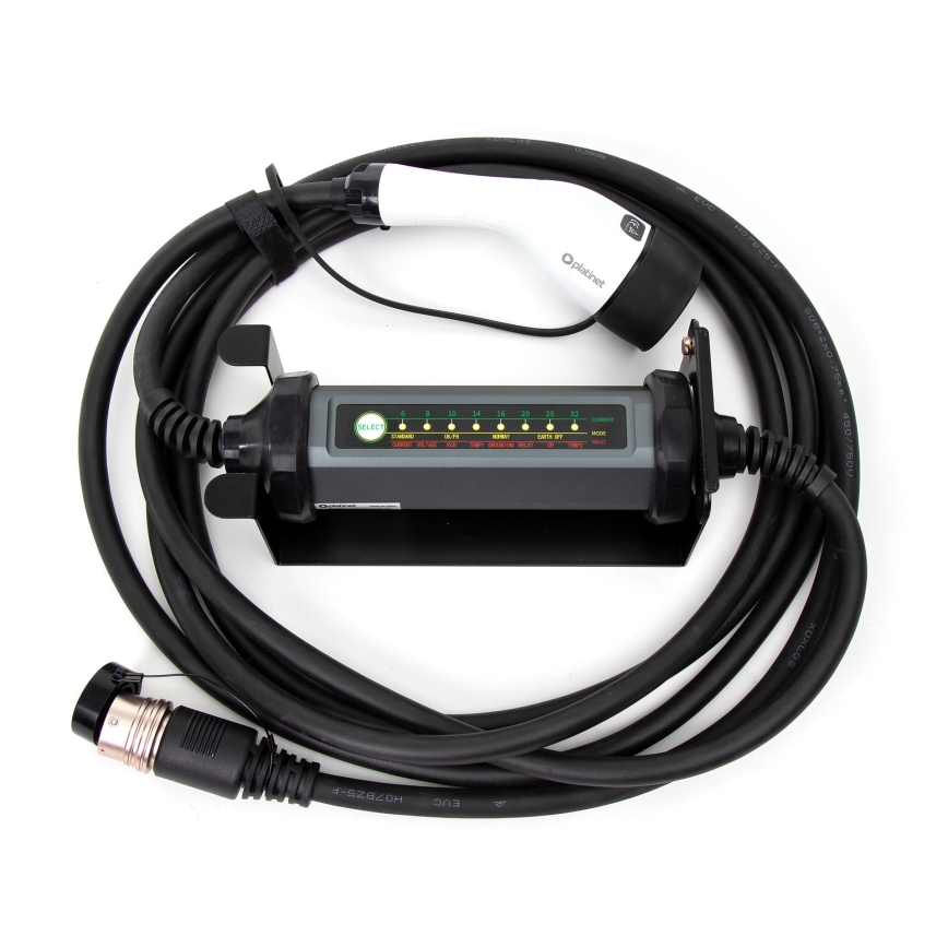 Prenosni polnilec za električne avtomobile s 4 adapterji Tip 2 32A/480V 22kW 7m IP67