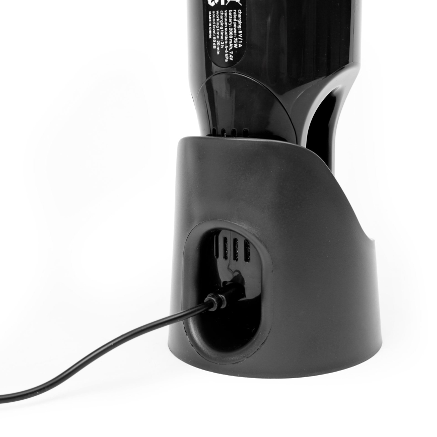 Prenosni polnilni avto sesalnik75W/2000 mAh črna