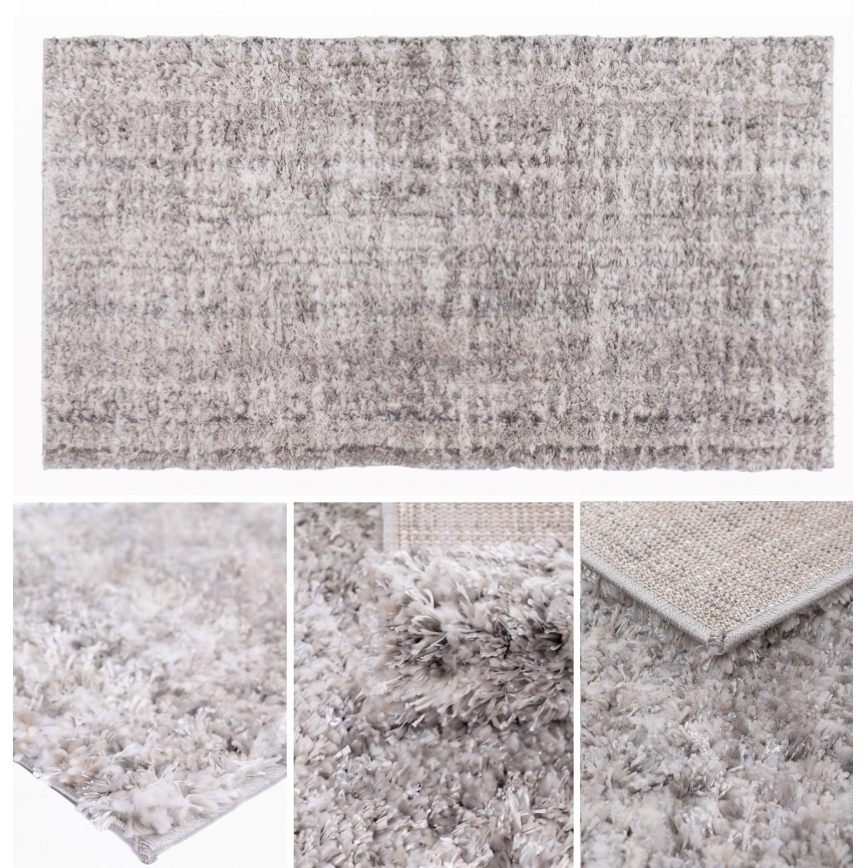Preproga BILBAO SHAGGY 120x160 cm, siva/antracit