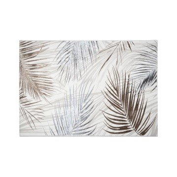 Preproga CREATION 200x290 cm 1950g/m2 bež/siva/palmni vzorec