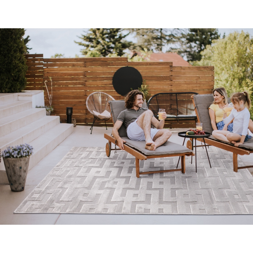 Preproga DORA 160x220 cm siva