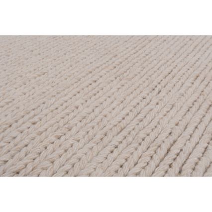 Preproga FIR WOOL 160x230 cm 2600 g/m2 kremna/naravna