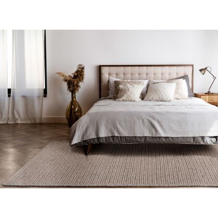 Preproga FIR WOOL 200x300 cm 2600 g/m2 bež/naravna