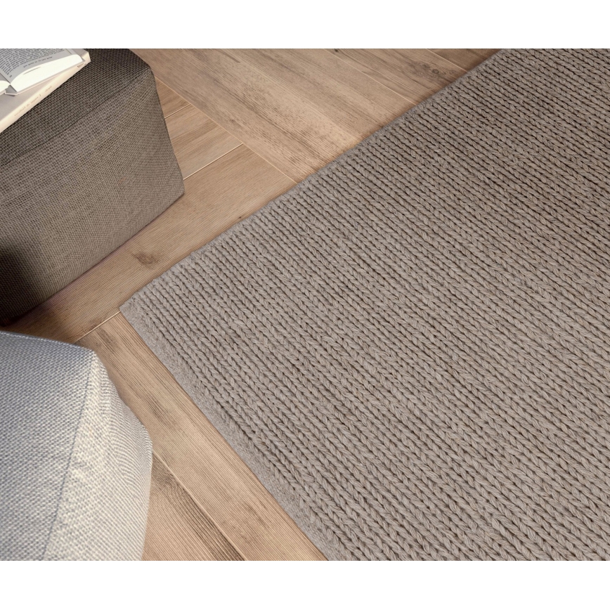 Preproga FIR WOOL 200x300 cm 2600 g/m2 bež/naravna