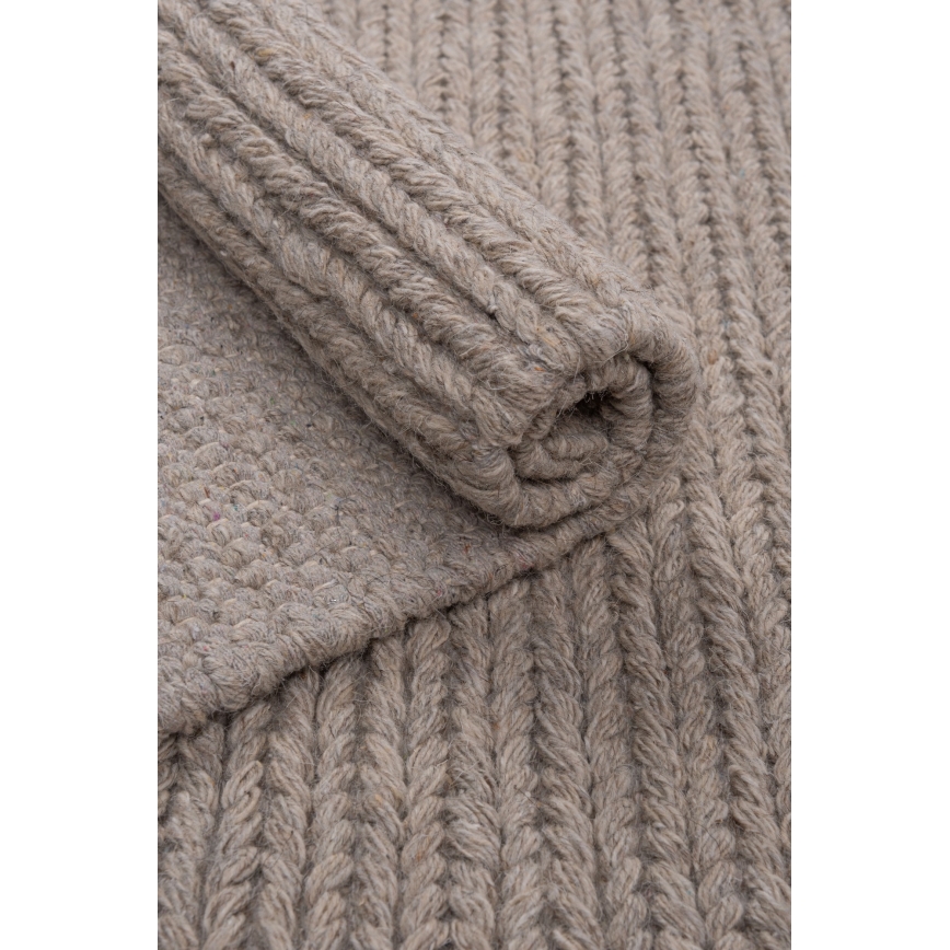 Preproga FIR WOOL 200x300 cm 2600 g/m2 bež/naravna