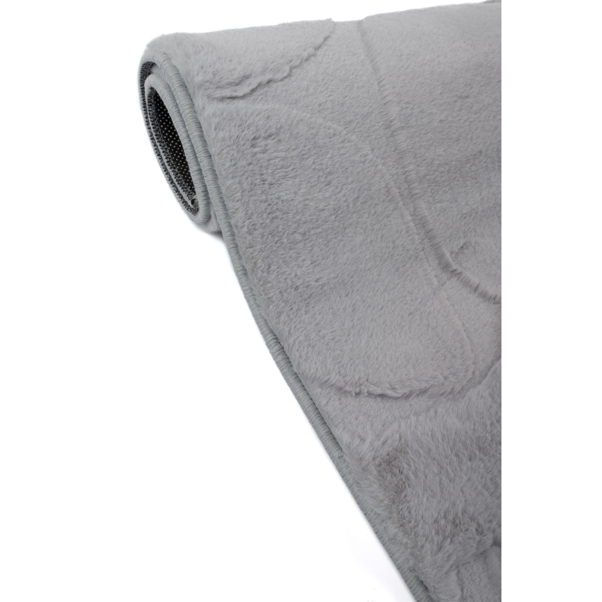 Preproga RABBIT 3D 120x170 cm siva