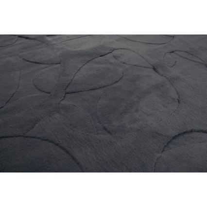 Preproga RABBIT 3D 160x230 cm, antracitna
