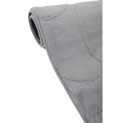 Preproga RABBIT 3D 160x230 cm siva