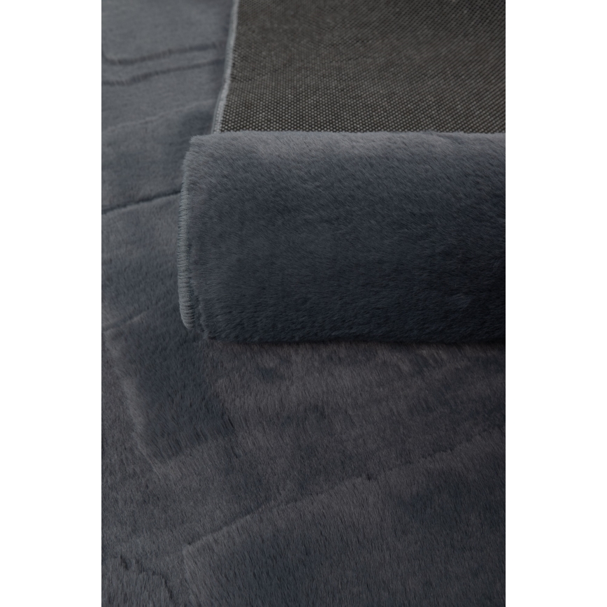 Preproga RABBIT 3D 80x150 cm antracit