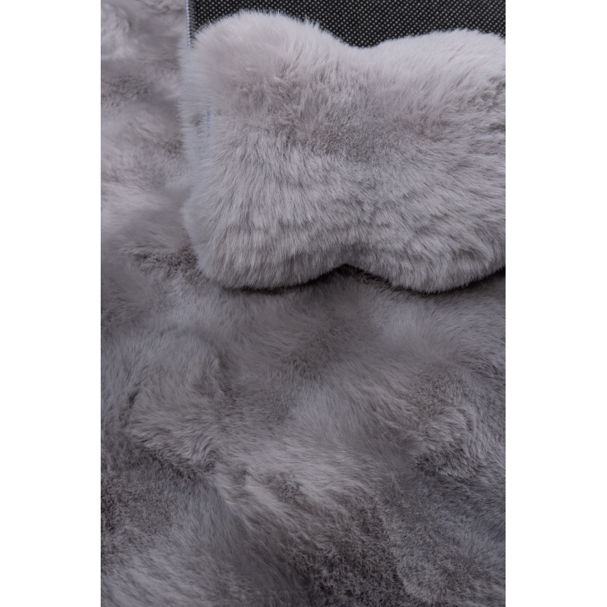 Preproga RABBIT BUBBLE 120x170 cm siva