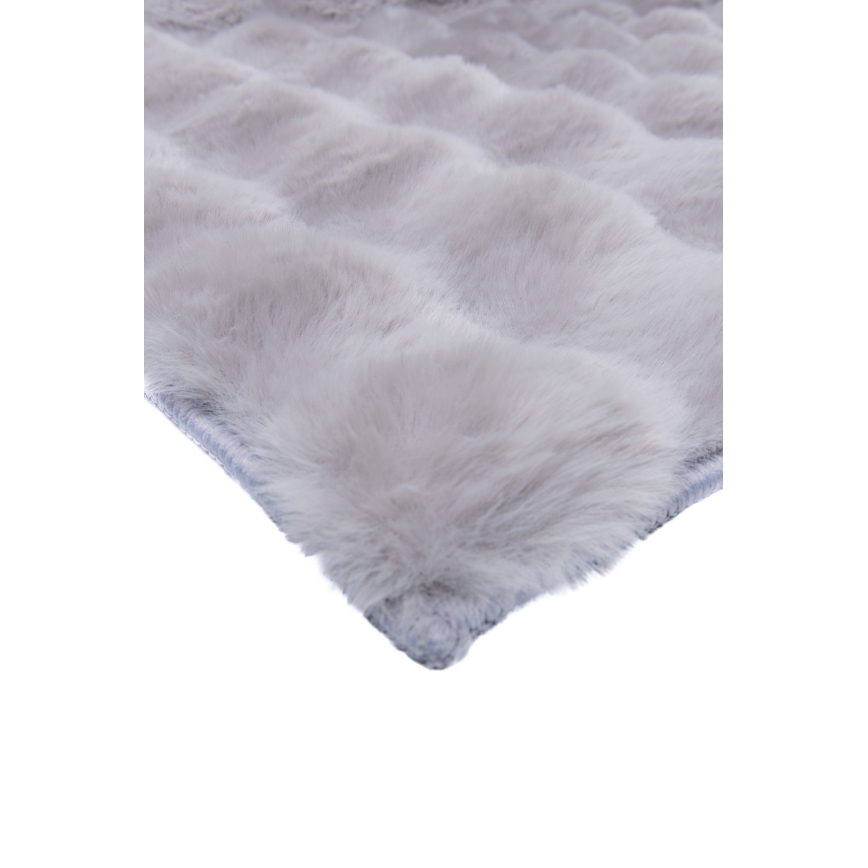 Preproga RABBIT BUBBLE 120x170 cm siva