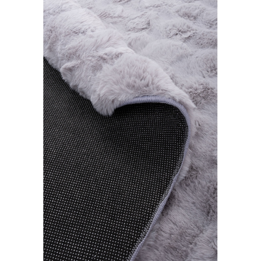 Preproga RABBIT BUBBLE 160 cm siva
