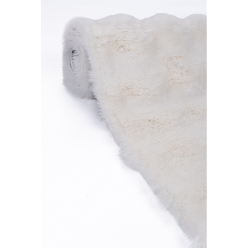 Preproga RABBIT BUBBLE 80x150 cm kremna