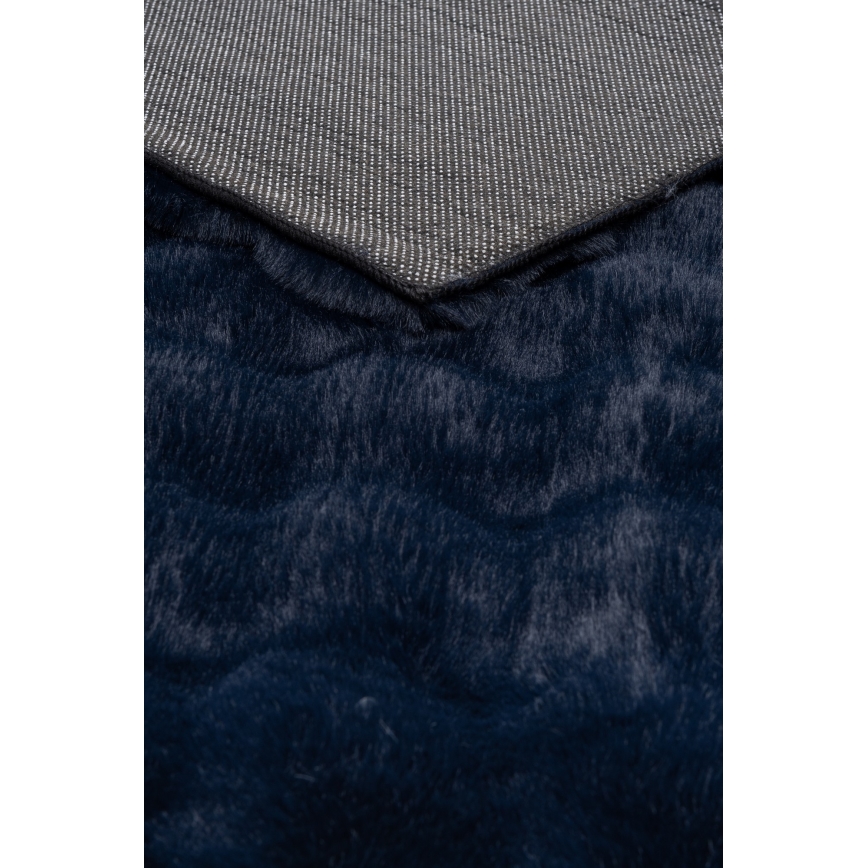 Preproga RABBIT BUBBLE 80x150 cm modra