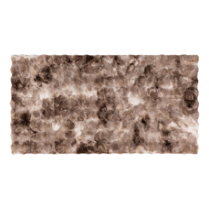 Preproga RABBIT BUBBLE 80x150 cm rjava