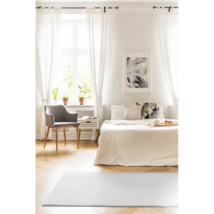 Preproga RABBIT-FOX 60x100 cm kremna
