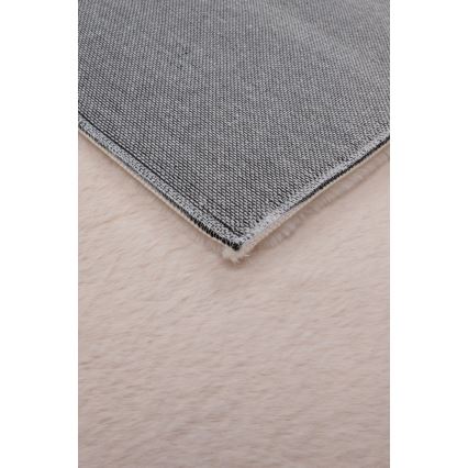Preproga RABBIT-ROSA NEW 80x150 cm 2000 g/m² kremna