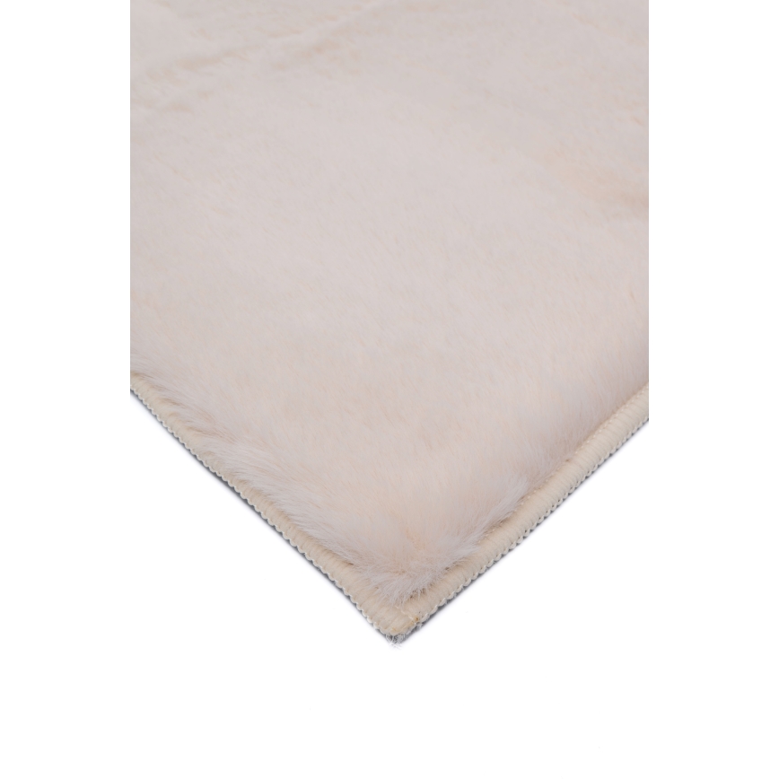 Preproga RABBIT-ROSA NEW 80x150 cm 2000 g/m² kremna