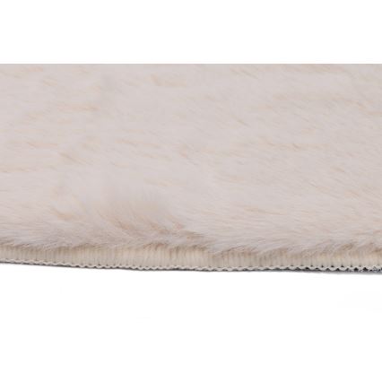 Preproga RABBIT-ROSA NEW 80x150 cm 2000 g/m² kremna
