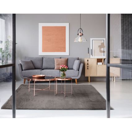 Preproga RABBIT-ROSA NEW 80x150 cm 2000g/m2 rjava