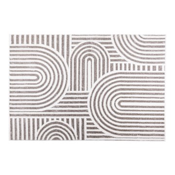 Preproga SALAMANCA 120x170 cm siva/bela