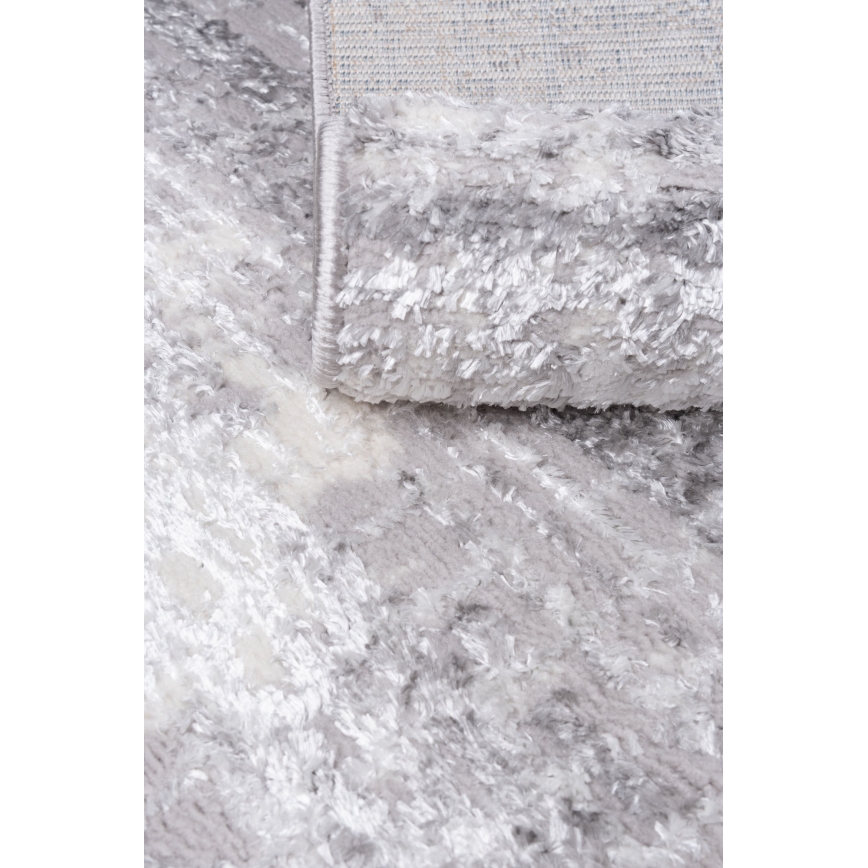 Preproga SALAMANCA 120x170 cm siva/bela
