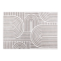 Preproga SALAMANCA 160x230 cm siva/bela