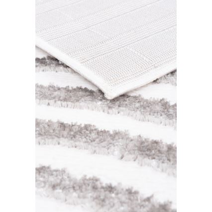 Preproga SALAMANCA 160x230 cm siva/bela