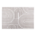 Preproga SALAMANCA 200x280 cm siva/bela