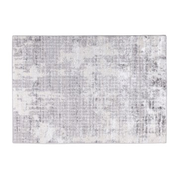 Preproga SALAMANCA 67x120 cm siva/bela