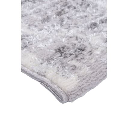 Preproga SALAMANCA 67x120 cm siva/bela