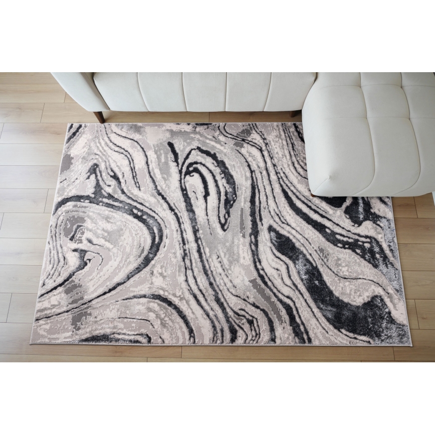 Preproga STONE 120x160 cm siva/antracit