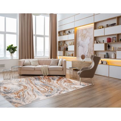 Preproga STONE 80x140 cm bežna/siva