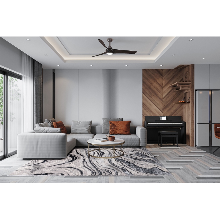 Preproga STONE 80x140 cm siva/antracit