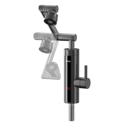 Pretočni bojler z LED zaslonom 3000W/230V IPX4 antracit