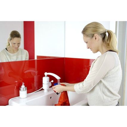 Pretočni grelnik vode 3000W/230V bela