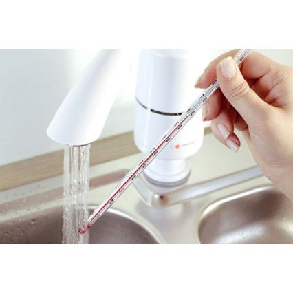 Pretočni grelnik vode 3000W/230V bela