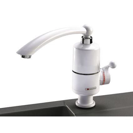 Pretočni grelnik vode 3000W/230V bela