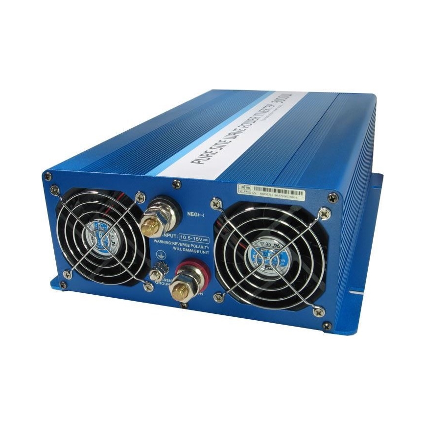 Pretvornik napetosti 3000W/12V/230V + Daljinski upravljalnik