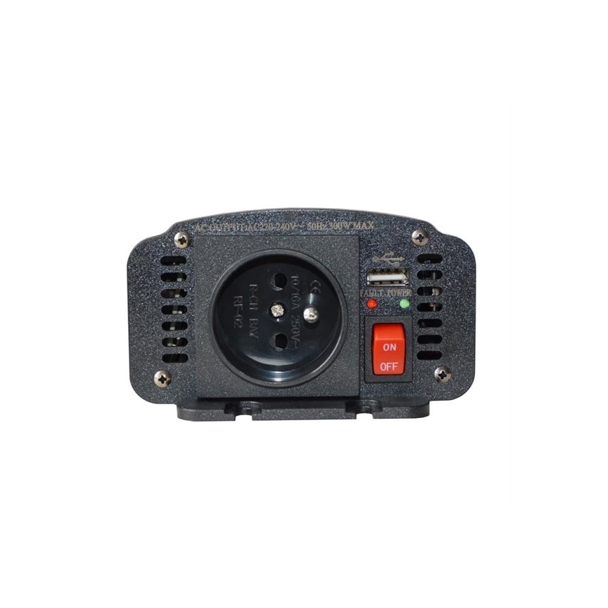 Pretvornik napetosti 300W/12/230V + USB