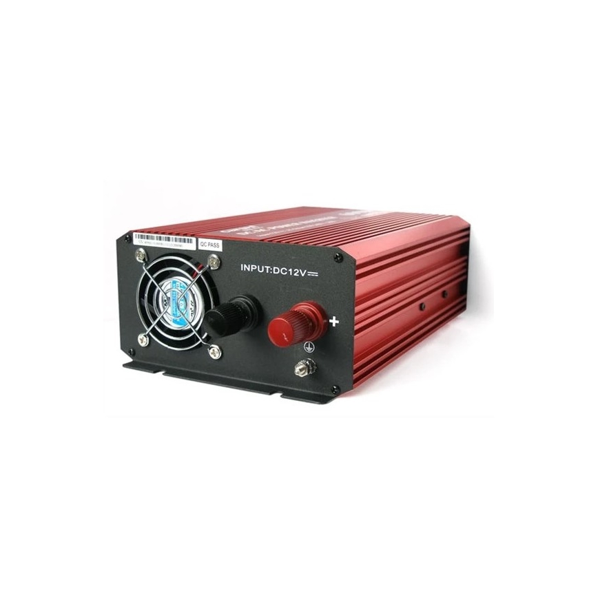 Pretvornik napetosti CARSPA 600W/12/230V + USB