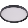 Prezent 17317 - LED stropna svetilka MAYSA z možnostjo zatemnitve, LED/72W/230V, 3000/4000/6000K, premer 77 cm, črna