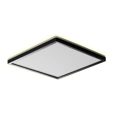 Prezent 27311 - LED Kopalniška stropna svetilka CORDIA SQ LED/12W/230V 3000/6000K IP54 črna