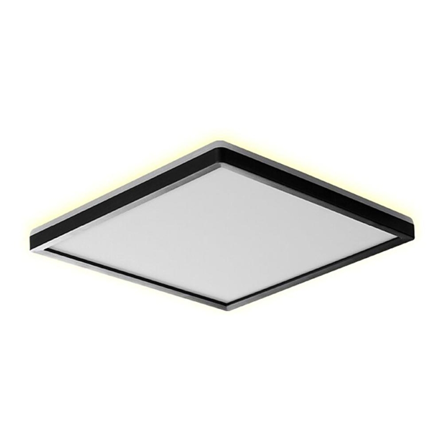 Prezent 27311 - LED Kopalniška stropna svetilka CORDIA SQ LED/12W/230V 3000/6000K IP54 črna