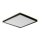 Prezent 27313 -LED Kopalniška stropna svetilka CORDIA SQ LED/18W/230V 3000/6000K IP54 črna