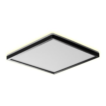 Prezent 27315 - LED Kopalniška stropna svetilka CORDIA SQ LED/24W/230V 3000/6000K IP54 črna