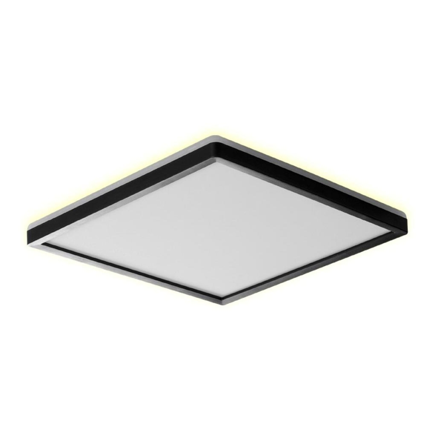 Prezent 27315 - LED Kopalniška stropna svetilka CORDIA SQ LED/24W/230V 3000/6000K IP54 črna