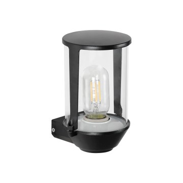 Prezent 28212A - Zunanja stenska svetilka TOBBO 1xE27/35W/230V IP54 črna