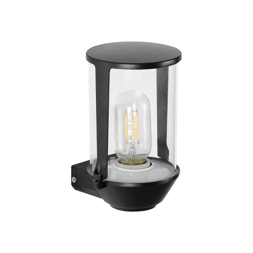 Prezent 28212A - Zunanja stenska svetilka TOBBO 1xE27/35W/230V IP54 črna